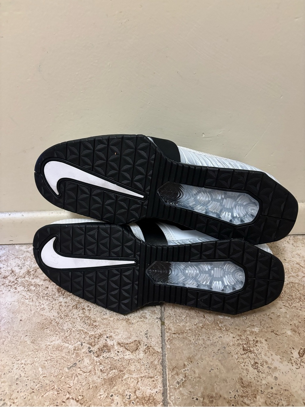 Nike Romaleos 4 Weightlifting Shoes Men's 14/15 White Black CD3463-101 Training - Picture 5 of 5